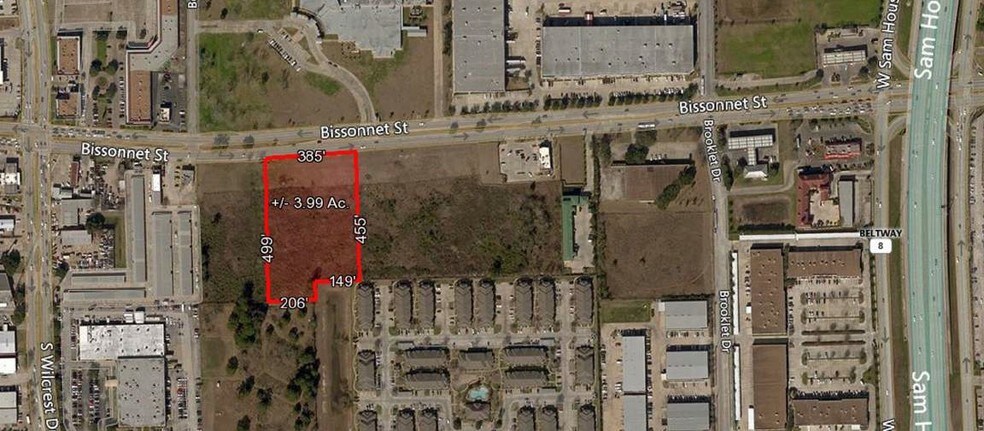 Primary Photo Of 10525 Bissonnet St, Houston Land For Sale