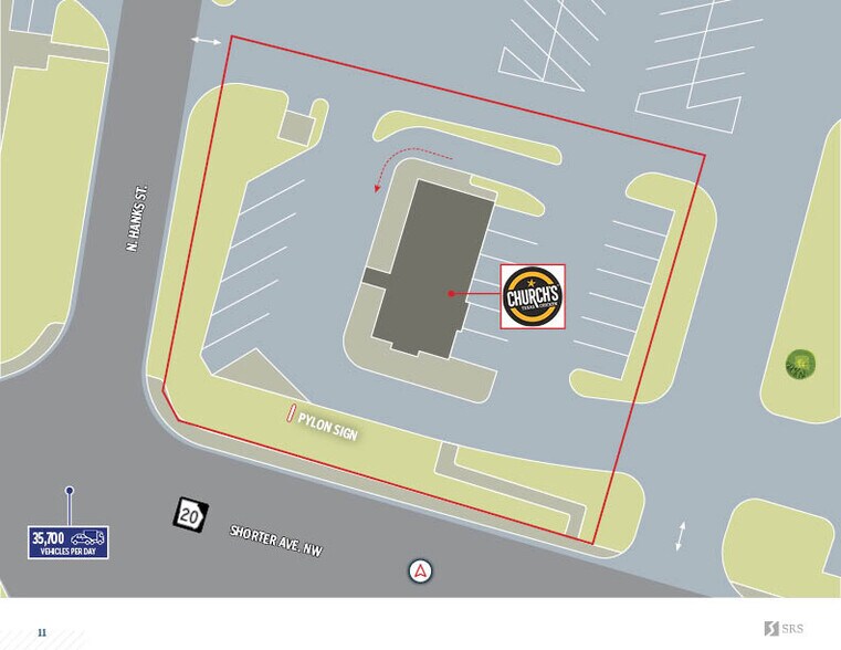 More Photos Of 618 Shorter Ave NW, Rome Fast Food For Sale