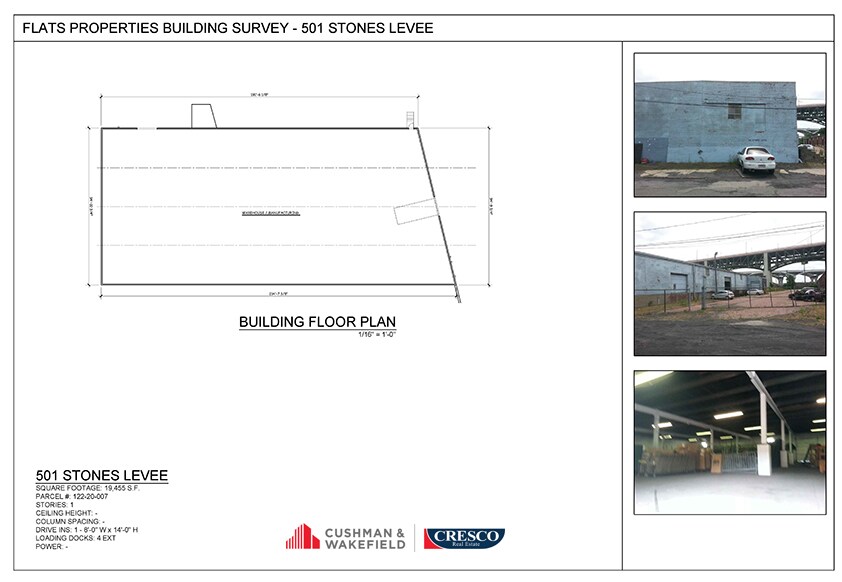 More Photos Of 501 Stones Levee, Cleveland Warehouse For Lease