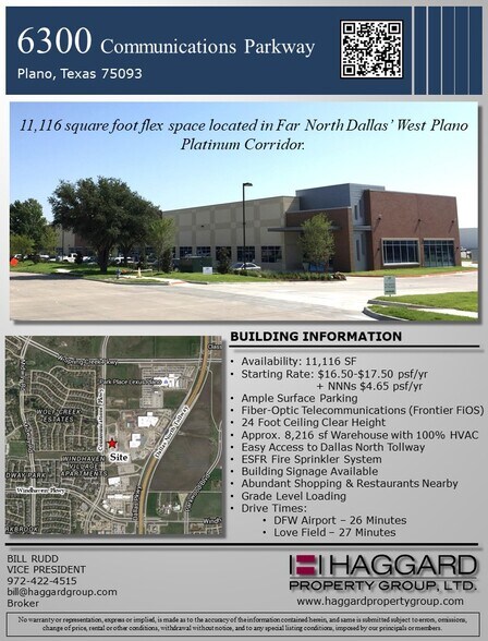 Primary Photo Of 6300 Communications Pky, Plano Flex For Lease