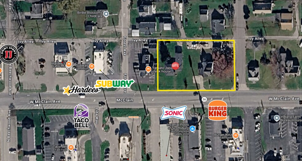 Primary Photo Of 1020 W McClain Ave, Scottsburg Land For Lease