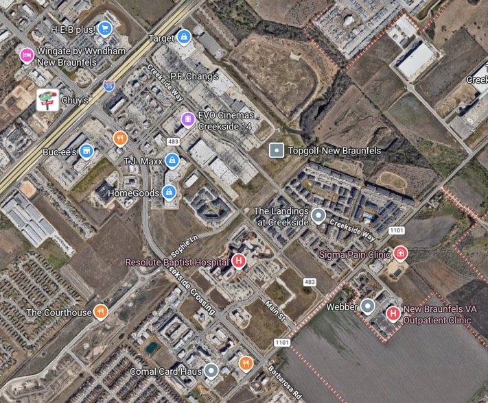 More Photos Of 530 Central Parkway, New Braunfels Land For Sale