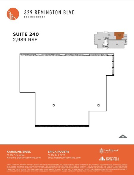 More Photos Of 329 Remington Blvd, Bolingbrook Medical For Lease