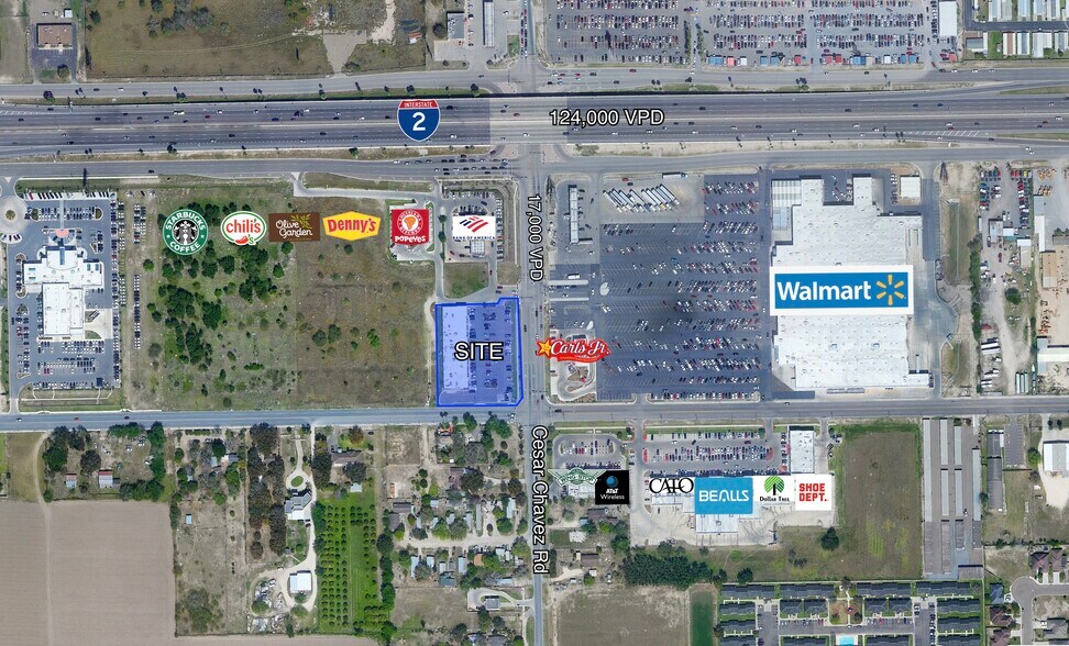 More Photos Of 105 N Cesar Chavez Rd, San Juan Freestanding For Lease