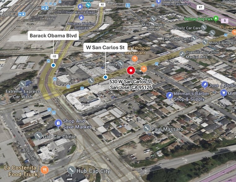 More Photos Of 530 W San Carlos St, San Jose Storefront For Sale