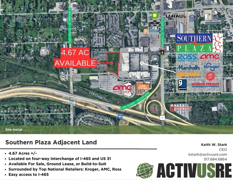Primary Photo Of Southern Plaza, Indianapolis Land For Sale