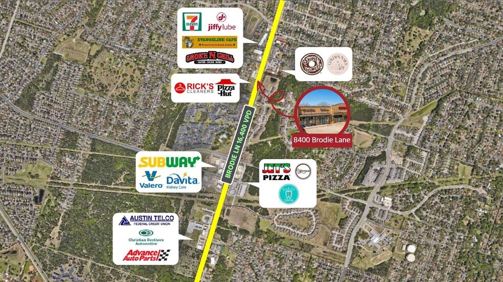 More Photos Of 8400 Brodie Ln, Austin Unknown For Lease