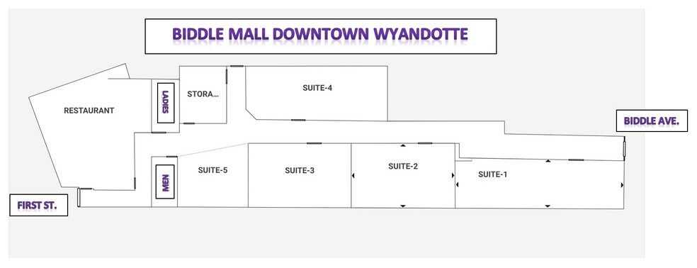 More Photos Of 2938 Biddle Ave, Wyandotte Storefront Retail Office For Lease