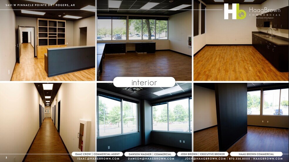 More Photos Of 5431 Pinnacle Point Dr, Rogers Office For Lease
