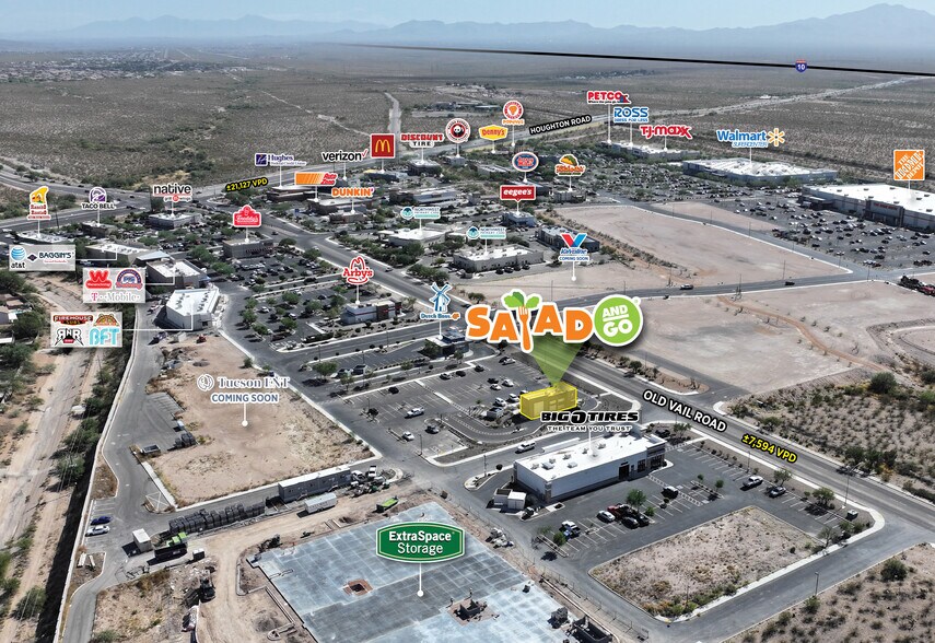 More Photos Of 10071 E Old Vail Rd, Tucson Restaurant For Sale