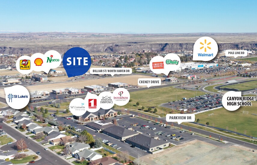 More Photos Of St. Luke's Dr @ Parkview Dr., Twin Falls Land For Sale