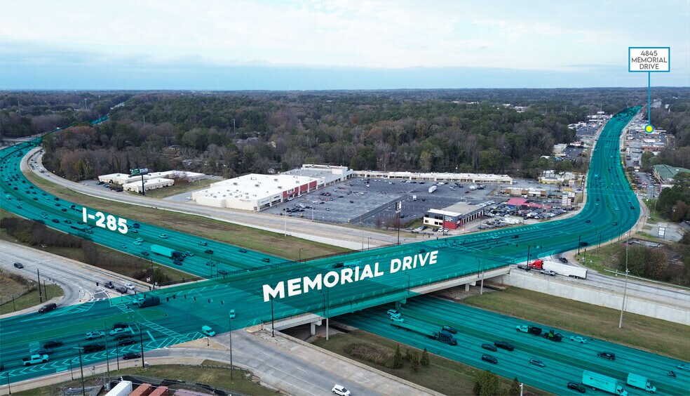 More Photos Of 4845 Memorial Dr, Stone Mountain Office For Lease