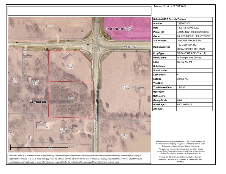 More Photos Of 2416 W Meyer Rd, Wentzville Land For Sale