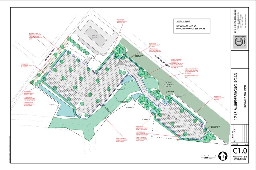 More Photos Of 1715 Murfreesboro Pike, Nashville Land For Sale