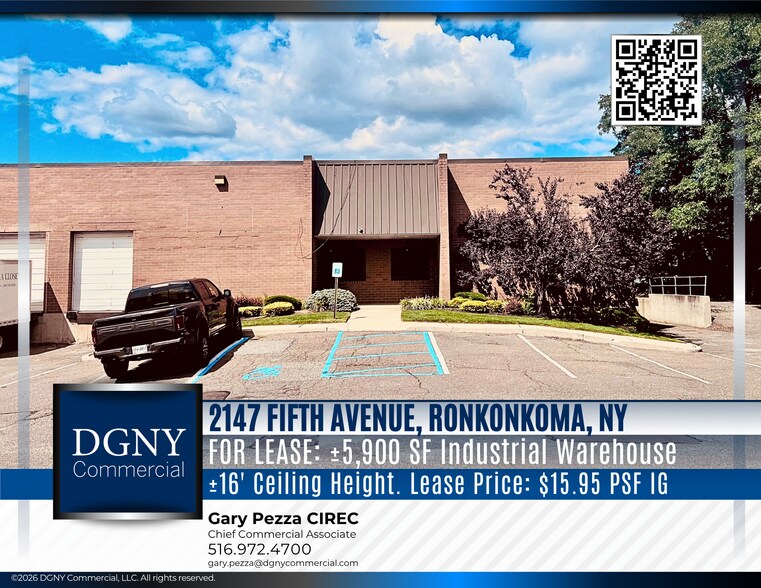Primary Photo Of 2141-2147 5th Ave, Ronkonkoma Warehouse For Lease