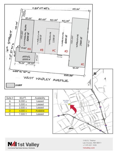 More Photos Of 1790 W Hadley Ave, Las Cruces Warehouse For Lease