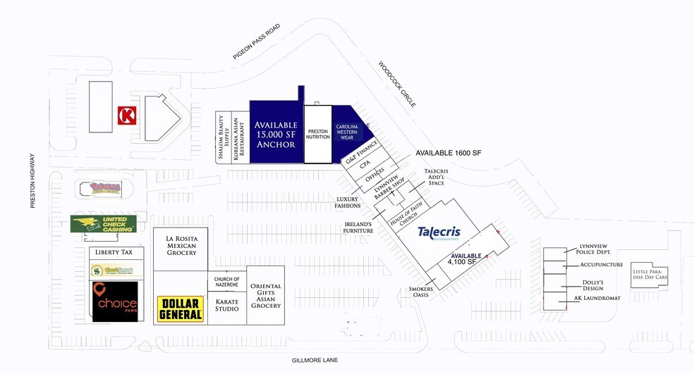 More Photos Of 5007-5047 Preston Hwy, Louisville Storefront For Lease
