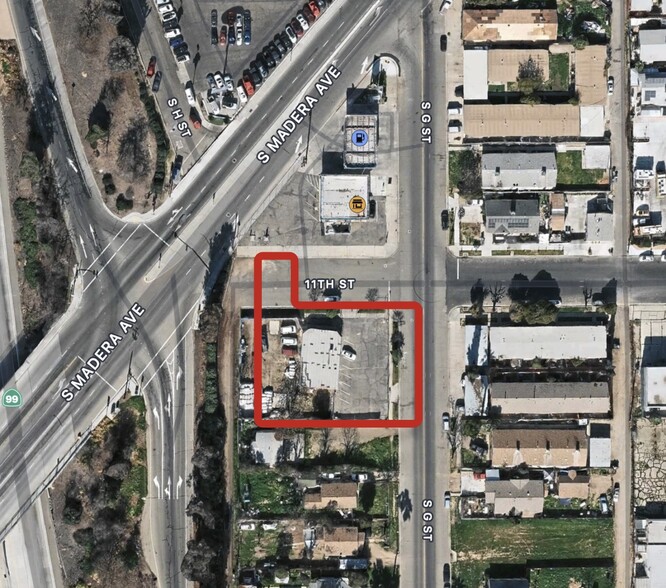 Primary Photo Of Cor W11th St & S G St, Madera Land For Sale