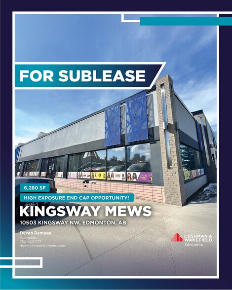 Primary Photo Of 10567 Kingsway NW, Edmonton General Retail For Lease