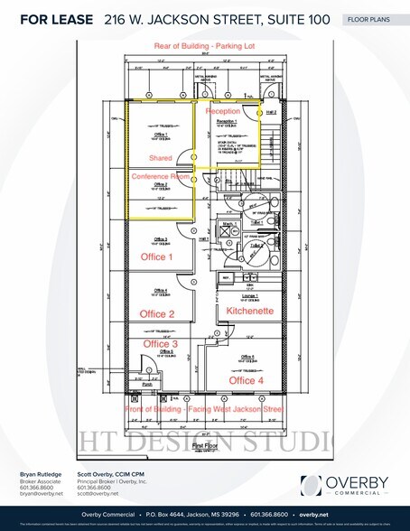 More Photos Of 216 W Jackson St, Ridgeland Office For Lease