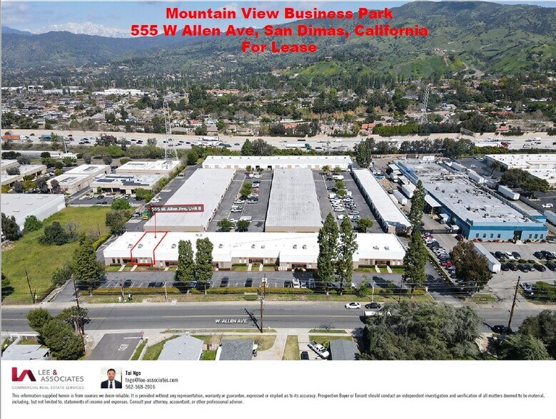 Primary Photo Of 555 W Allen Ave, San Dimas Warehouse For Lease