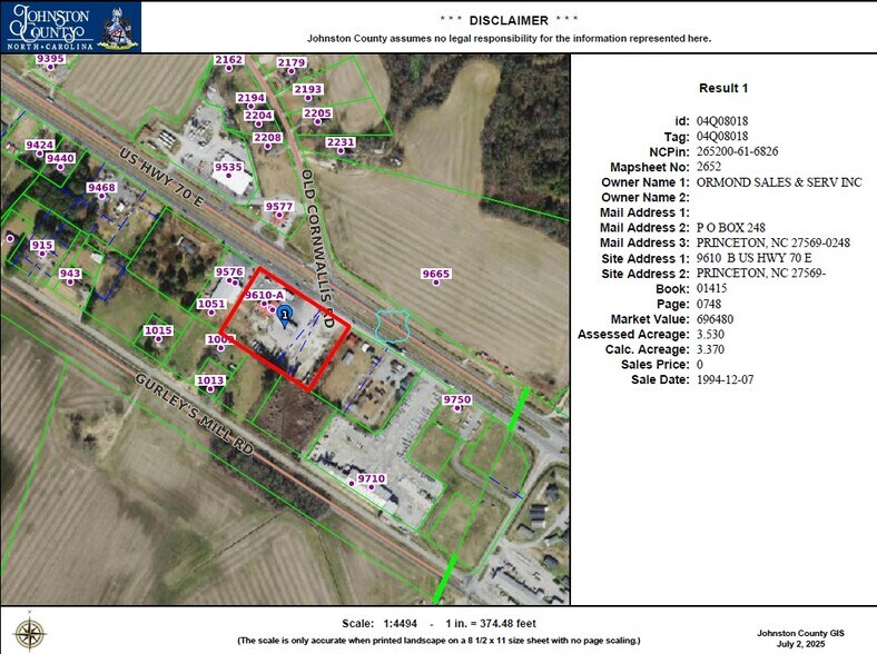 More Photos Of 9610 US Highway 70 E, Princeton Storefront For Sale