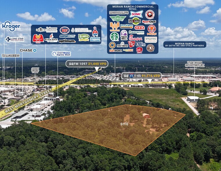 More Photos Of 12121 Old Montgomery Rd, Willis Land For Sale