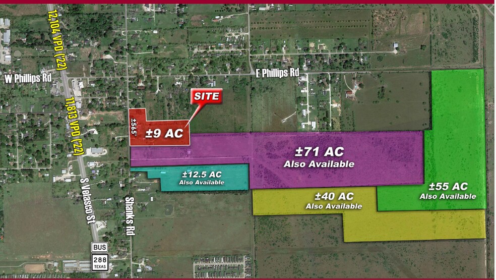 More Photos Of 2213 SHANKS Rd, Angleton Land For Sale