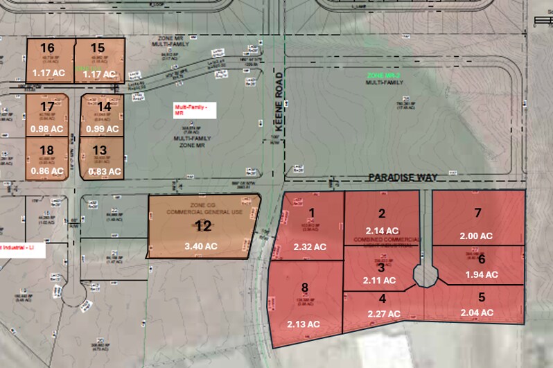 More Photos Of TBD Harstine Avenue @ Albion Street, West Richland Land For Sale
