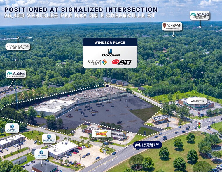 Primary Photo Of 1520 E Greenville St, Anderson Freestanding For Sale