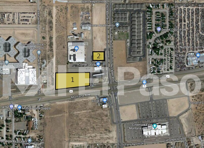 Primary Photo Of Rich Beem Blvd & Montana Ave, El Paso Land For Sale