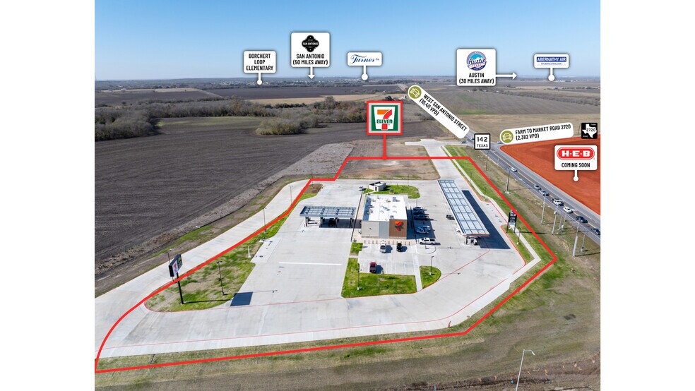 More Photos Of 2410 W San Antonio St, Lockhart Convenience Store For Sale