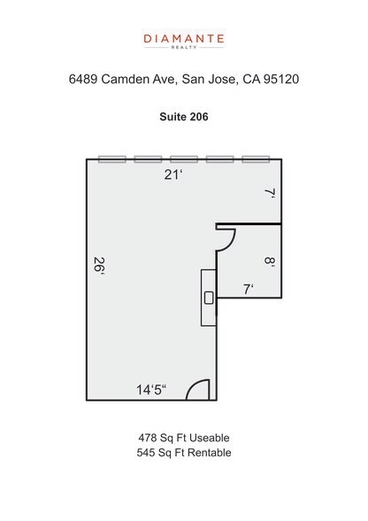More Photos Of 6475-6489 Camden Ave, San Jose Office For Lease