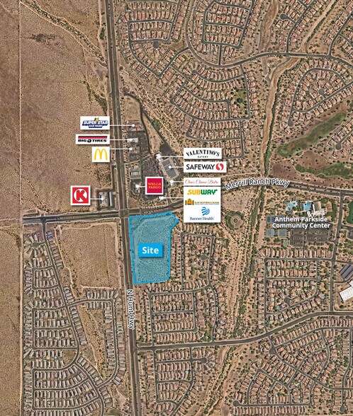 More Photos Of SEC Hunt Hwy & Merrill Ranch Parkway, Florence Land For Sale