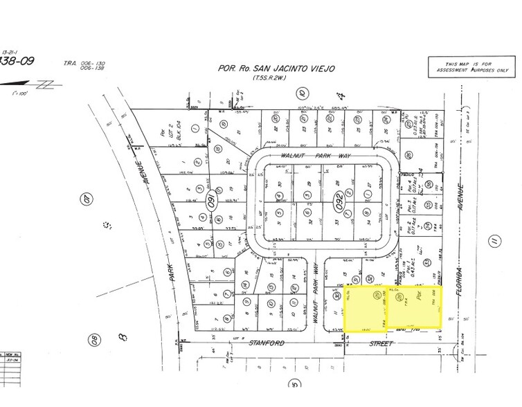 Primary Photo Of 110 N Stanford St, Hemet Land For Sale