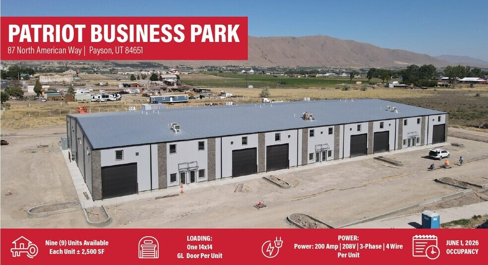 Primary Photo Of 87 American Way, Payson Industrial For Lease