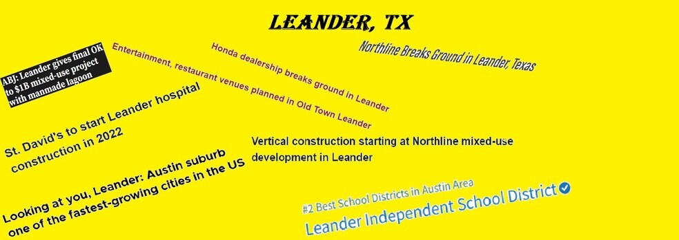 More Photos Of San Gabriel Pky @ Bagdad Road, Leander Land For Sale