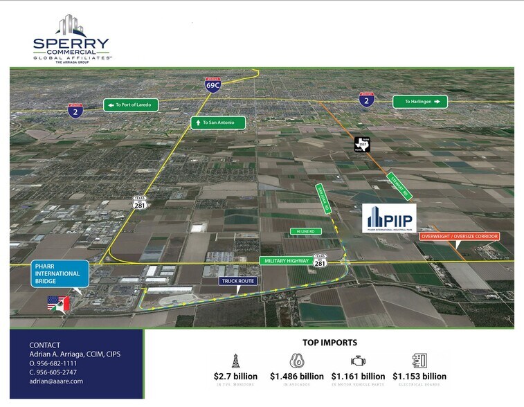 More Photos Of S. San Juan Road, Pharr Land For Lease