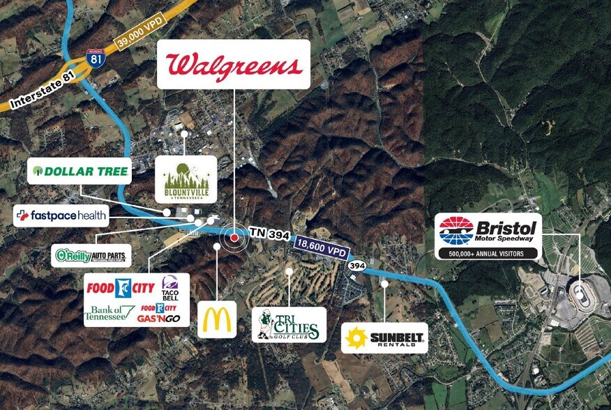 More Photos Of 2340 Highway 394, Blountville Drugstore For Sale