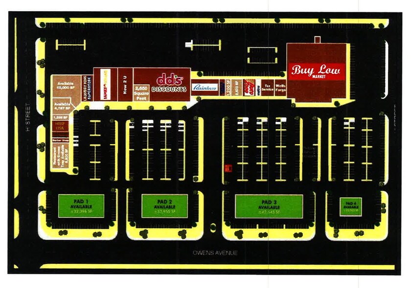 More Photos Of 921-1061 W Owens Ave, Las Vegas General Retail For Lease