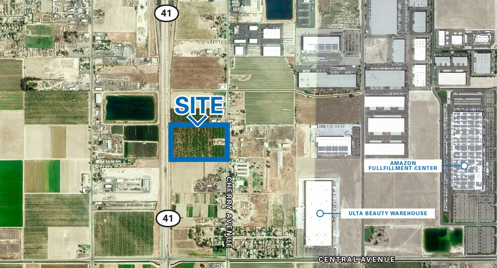 Primary Photo Of 3451 S Cherry Ave, Fresno Land For Sale