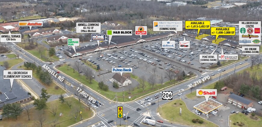 Primary Photo Of 601 ROUTE 206, Hillsborough Unknown For Lease