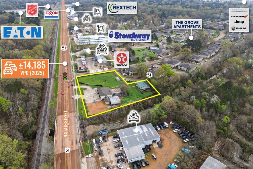 More Photos Of 5208 N State St, Jackson Office For Sale