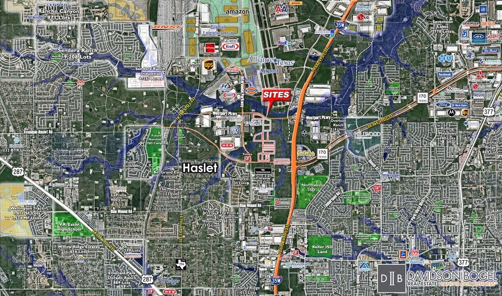 More Photos Of Alliance Airport: Noise Mitigation Land, Fort Worth Land For Sale