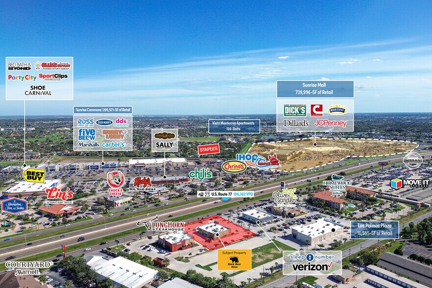 More Photos Of 3867 Frontage rd, Brownsville Restaurant For Sale