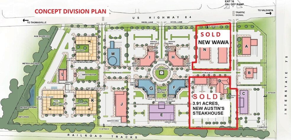 Primary Photo Of 2103 W Hill Ave, Valdosta Land For Sale