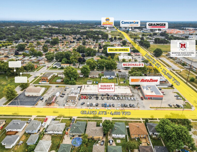 More Photos Of 6823-6837 Grand Ave, Hammond Storefront For Sale