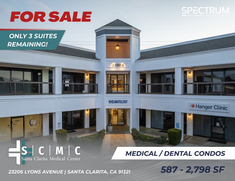 Primary Photo Of 23206 Lyons Ave, Santa Clarita Medical For Sale