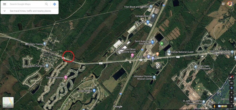 More Photos Of 3229 State Road 207, Elkton Land For Sale