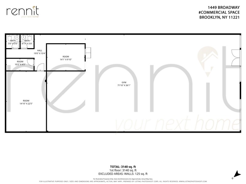 More Photos Of 1449 Broadway, Brooklyn Storefront For Lease